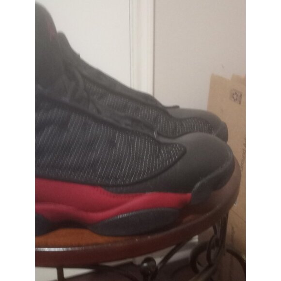 Men's Nike Air Jordan 13 Retro Bred 2017 Size 9.5 41457-004 Black Red - Picture 6 of 15